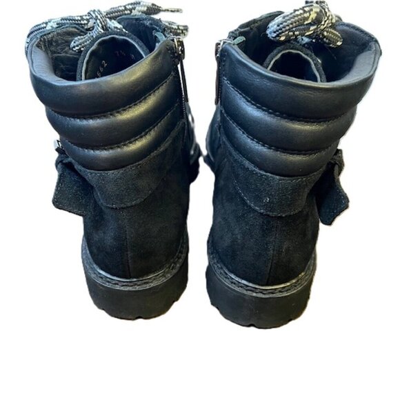 Aquatalia Suede Black Ankle Boots - Picture 4 of 4